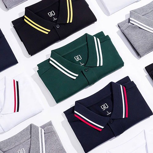 Xiaomi 90 GOFUN Classic Lapel Polo Shirt Navy Blue